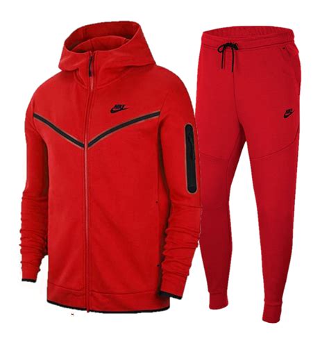 nike trainingspak rood|trainingspakken nl.